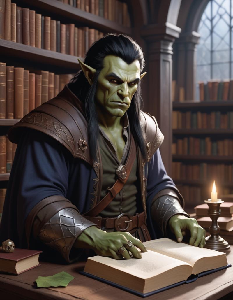 3DNA231203231203201421_Half-orc wizard mystical library arcane knowledge in_00092_.png